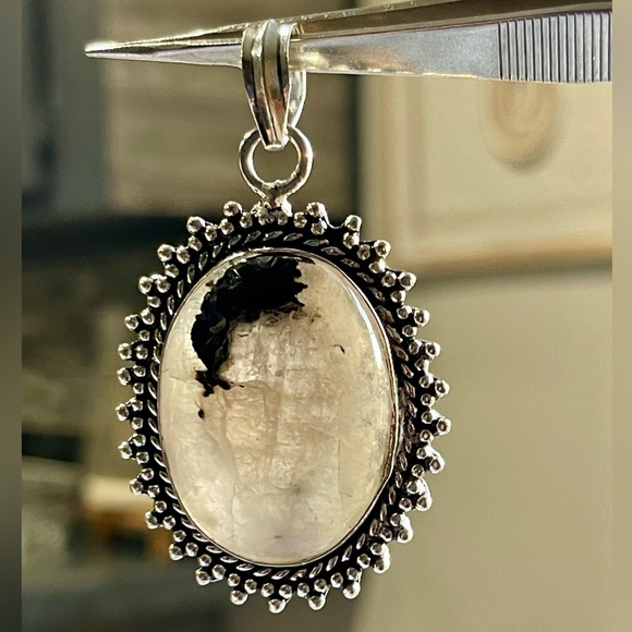 Rainbow Moonstone “The Visionary Stone” Pendant - Picture 6 of 6